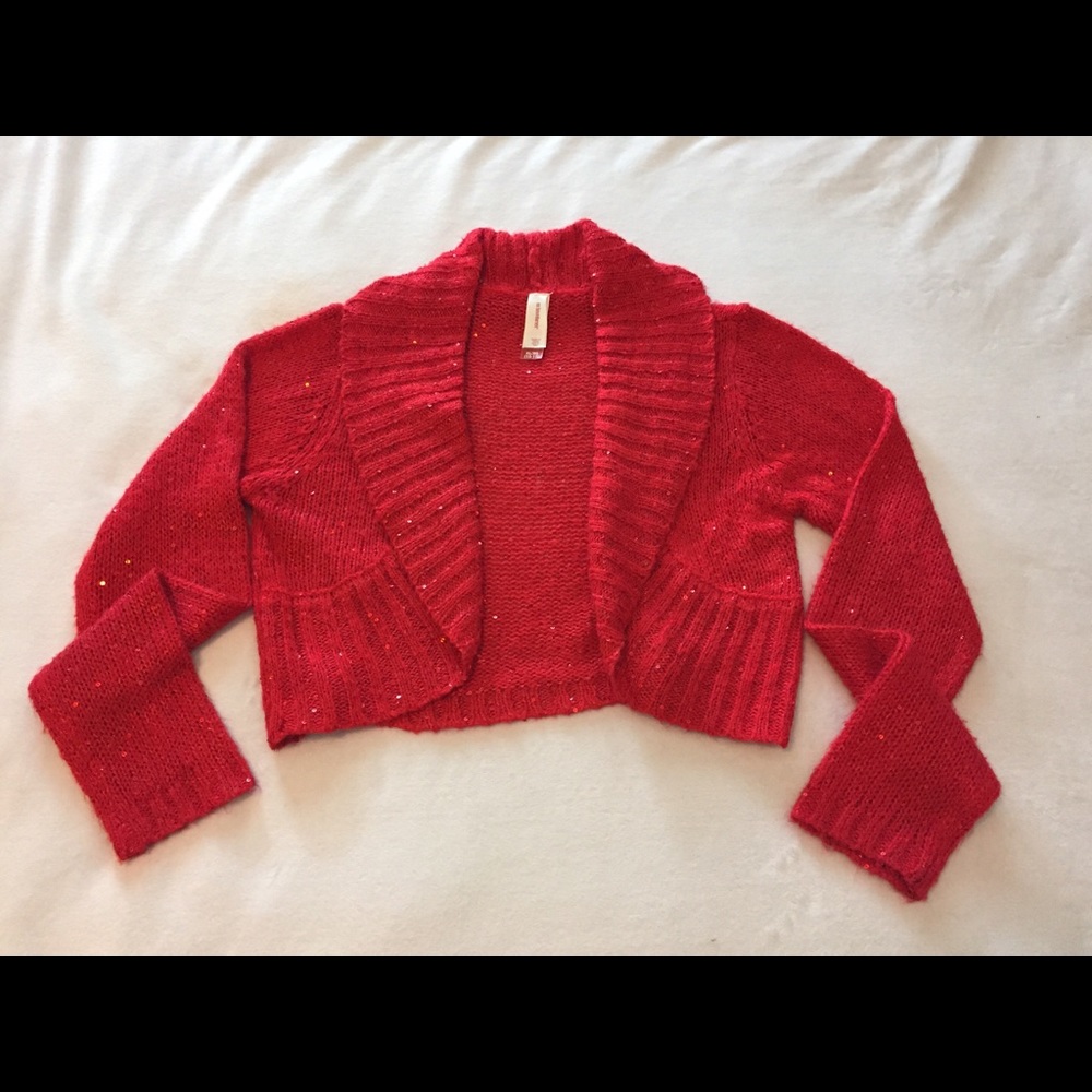 Sparkly Red Sweater